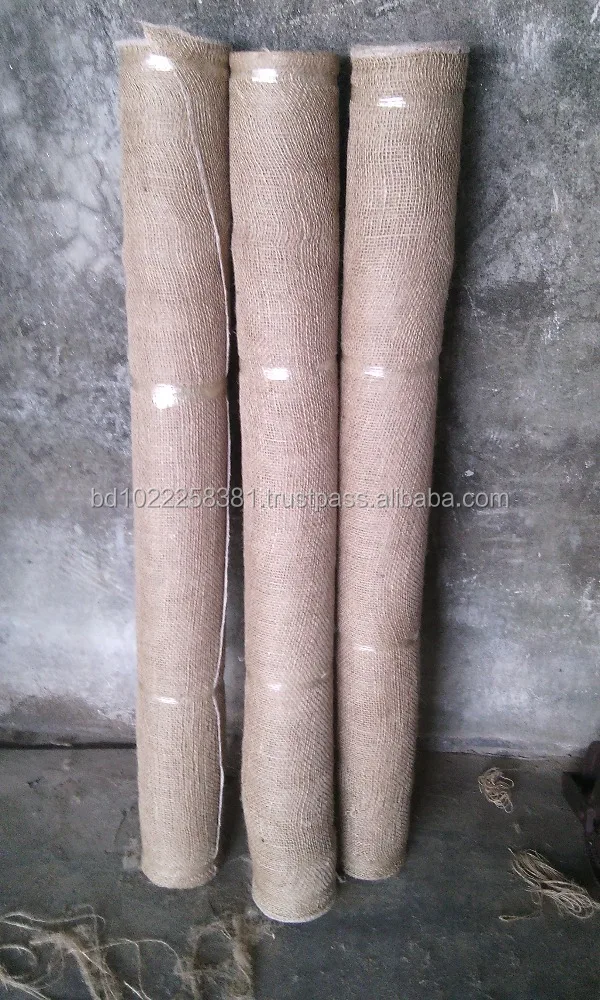 Natural Color Jute or Burlap Ribon from Bangladesh