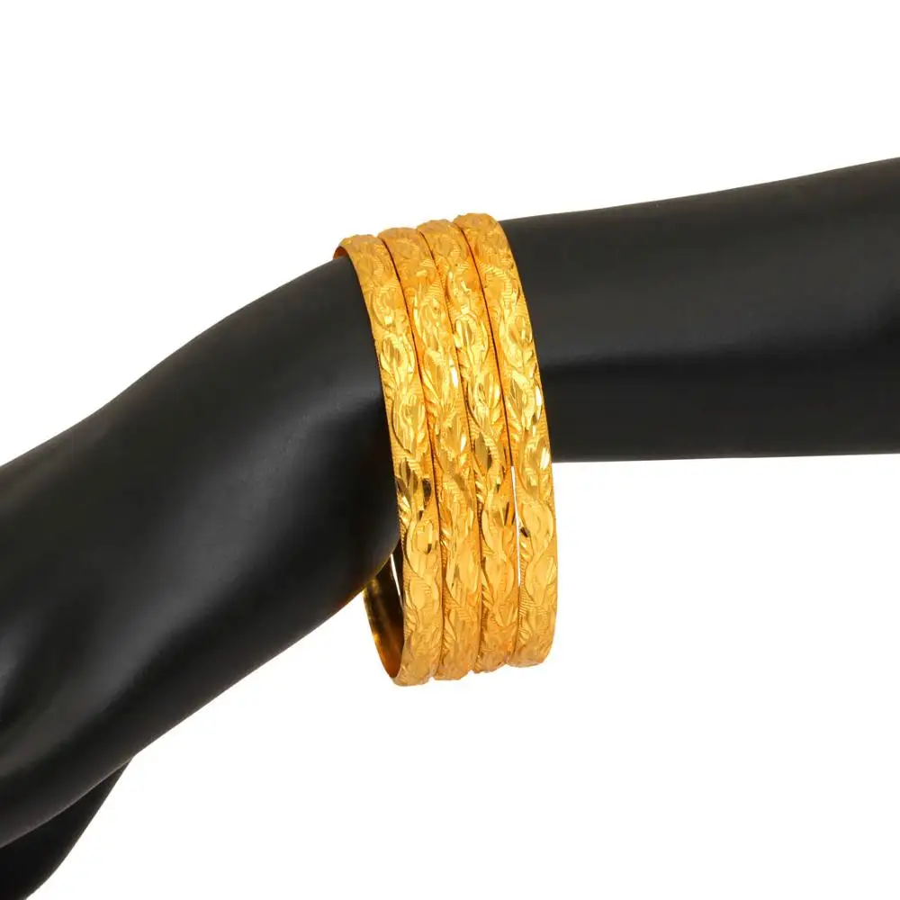 Latest Exclusive DesIgner Light Weight with Gold Color 1 Pair Of Bangle all sizes Collection For Women And Girls 2022