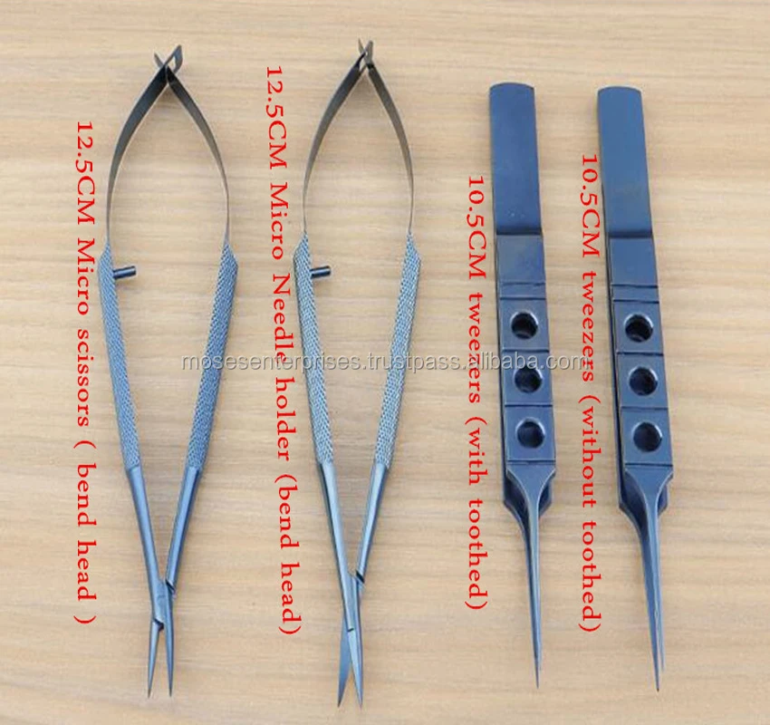 Microsurgery Scissors Surgery Instruments  Micro Surgery Scissors Set