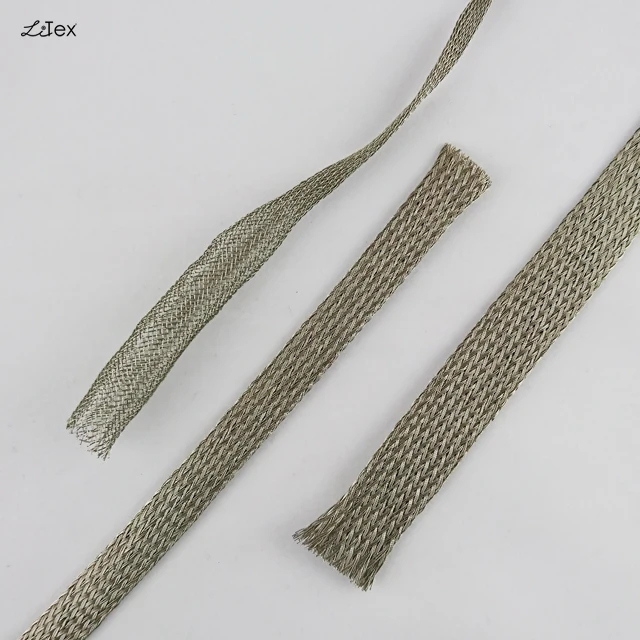 braided cable sleeve for emf protection
