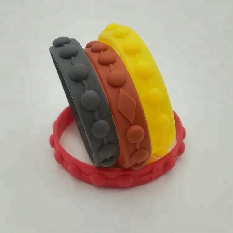 Religious Souvenir Rubber Christian Fish Bracelets