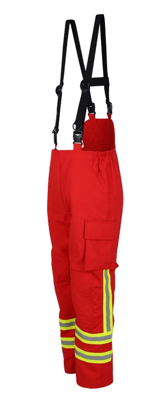 Fashion design Aramid Twill Shell 4 Layers Fire Fighter Fireman Fire Fighting Firefighter Suits