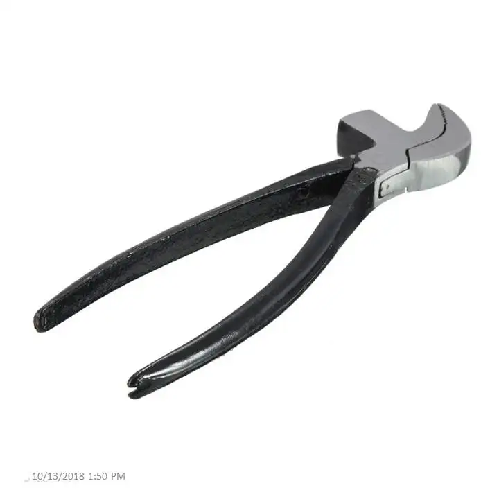 Steel Leathercraft Cobbler Pliers Pincers with Hammer for Shoemaking Leather Craft DIY Working Tool