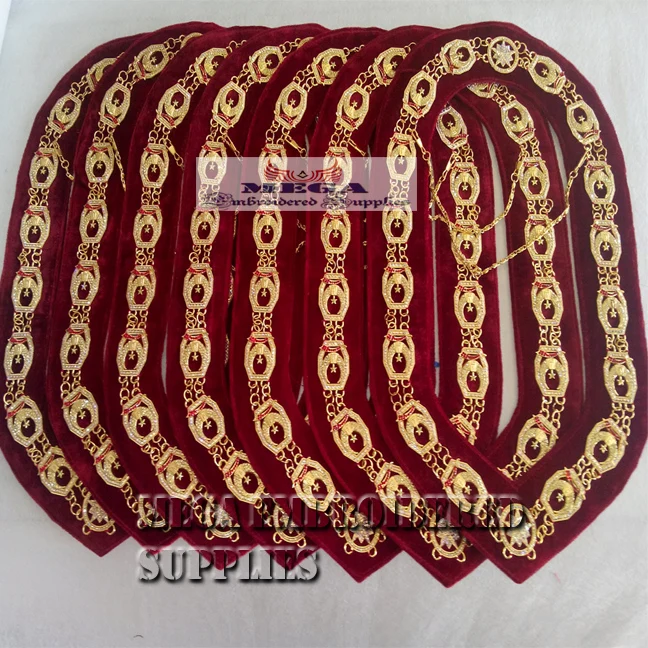 Masonic Shrine collar masonic regalia chain collar