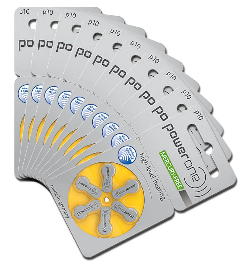 Top Selling Zinc Air Hearing Aids Battery 1.4v A13 High-Performance Hearing Aid Batteries. Zinc Air 13/ P13/ PR48 Battery