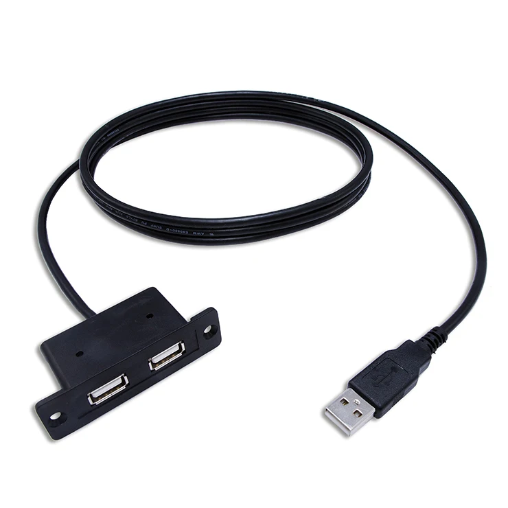 
Recessed Dual USB Outlet Socket Power Outlet Embedded in Furniture 