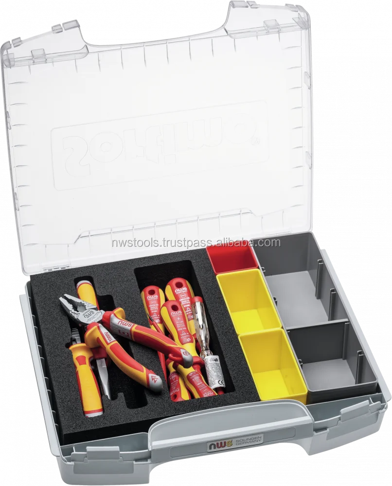 Tool Box Sortimo I-BOXX VDE, 10 pcs. - Containing quality tools, insulated and tested according to DIN EN/IEC 60900