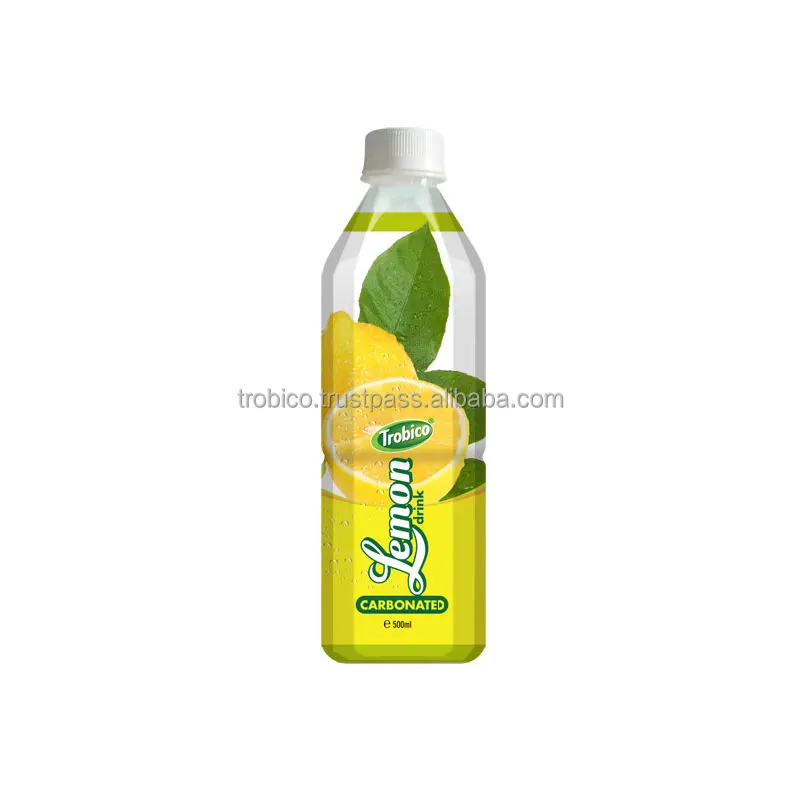 Вьетнамский поставщик, бутылка для домашних животных объемом 500 мл, лимонный зеленый чай, напиток