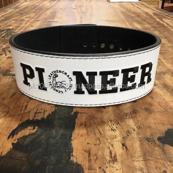 Рычажные ремни с пряжкой для тяжелой атлетики/Профессиональный кожаный ремень атлетики/ремень тренировок в тренажерном