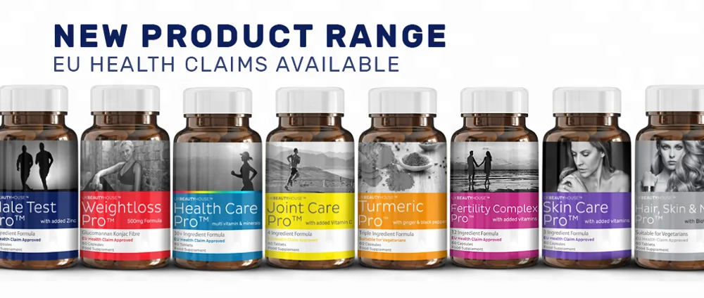 
UK Beauty House Skin Care Complex Marine Collagen Vitamins Brown Round Premium Bottle Wholesale Diet Supplements 