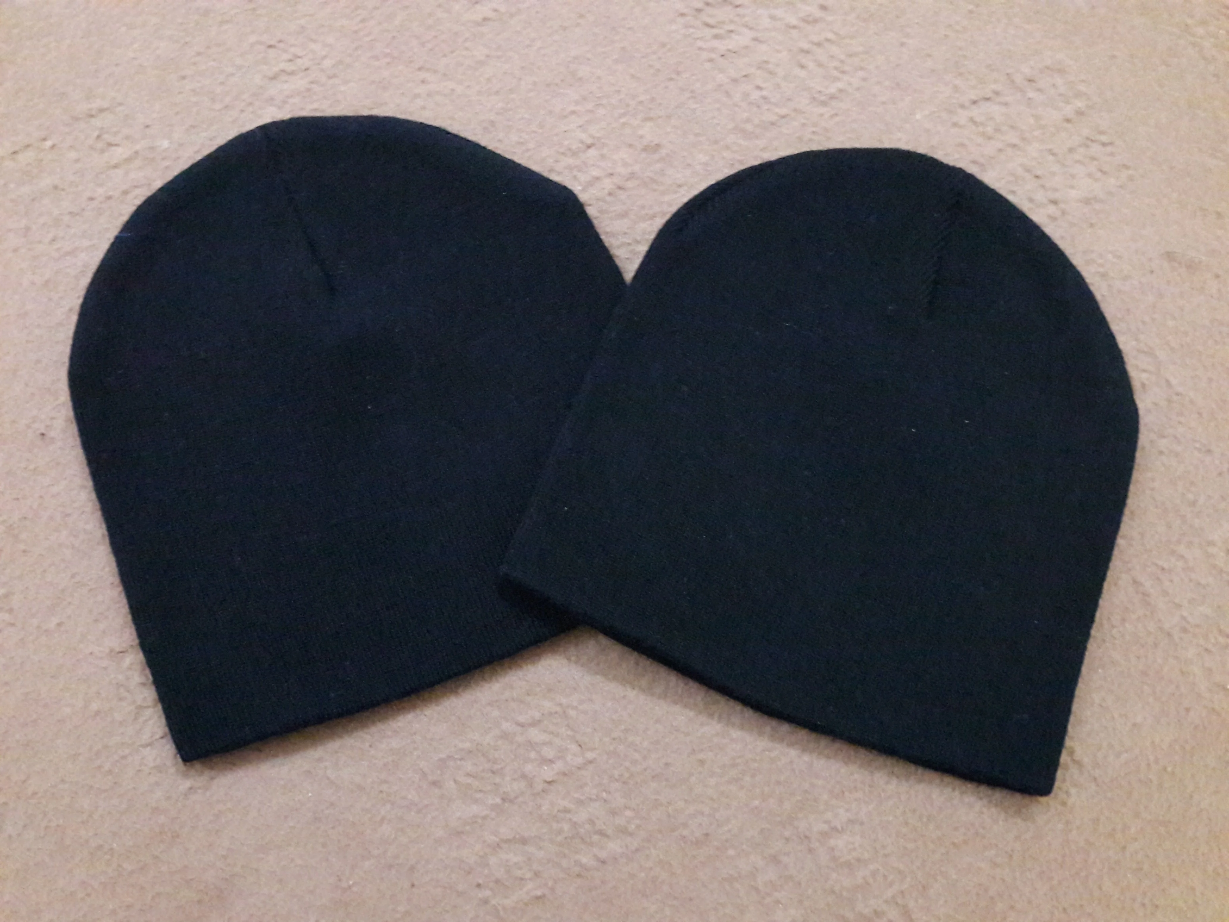 Customize able beanie cap custom logo printed beanie