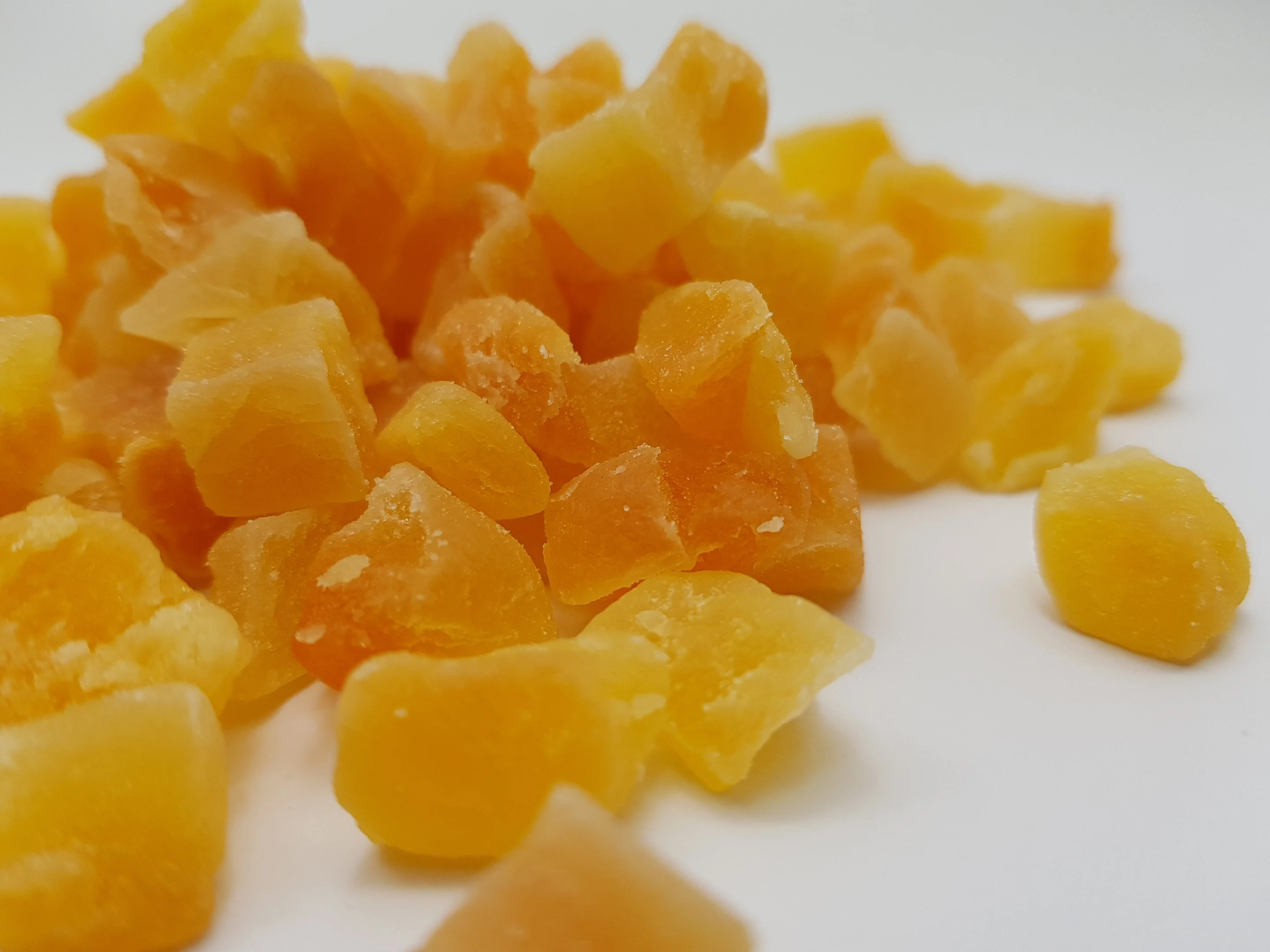 Dehydrated Dried cantaloupe melon dices 8-10mm Thailand