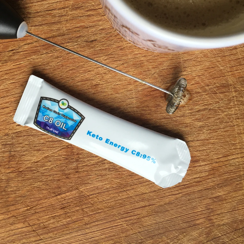 OEM pack mct oil food grade For Bulletproof Coffee 95% C8  Pure MCT Oil