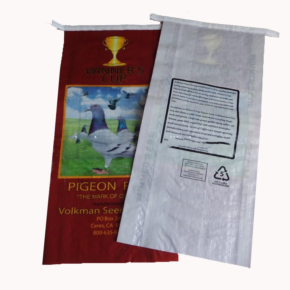 HOAHA Vietnam virgin material eco-friendly pp woven bags for flour