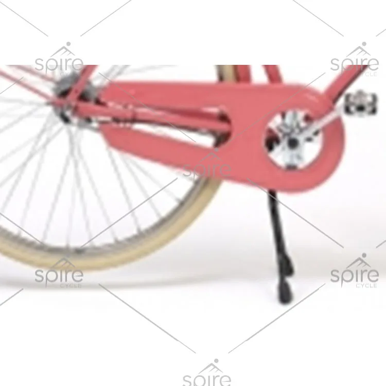 High end vintage pink city bike with classic look