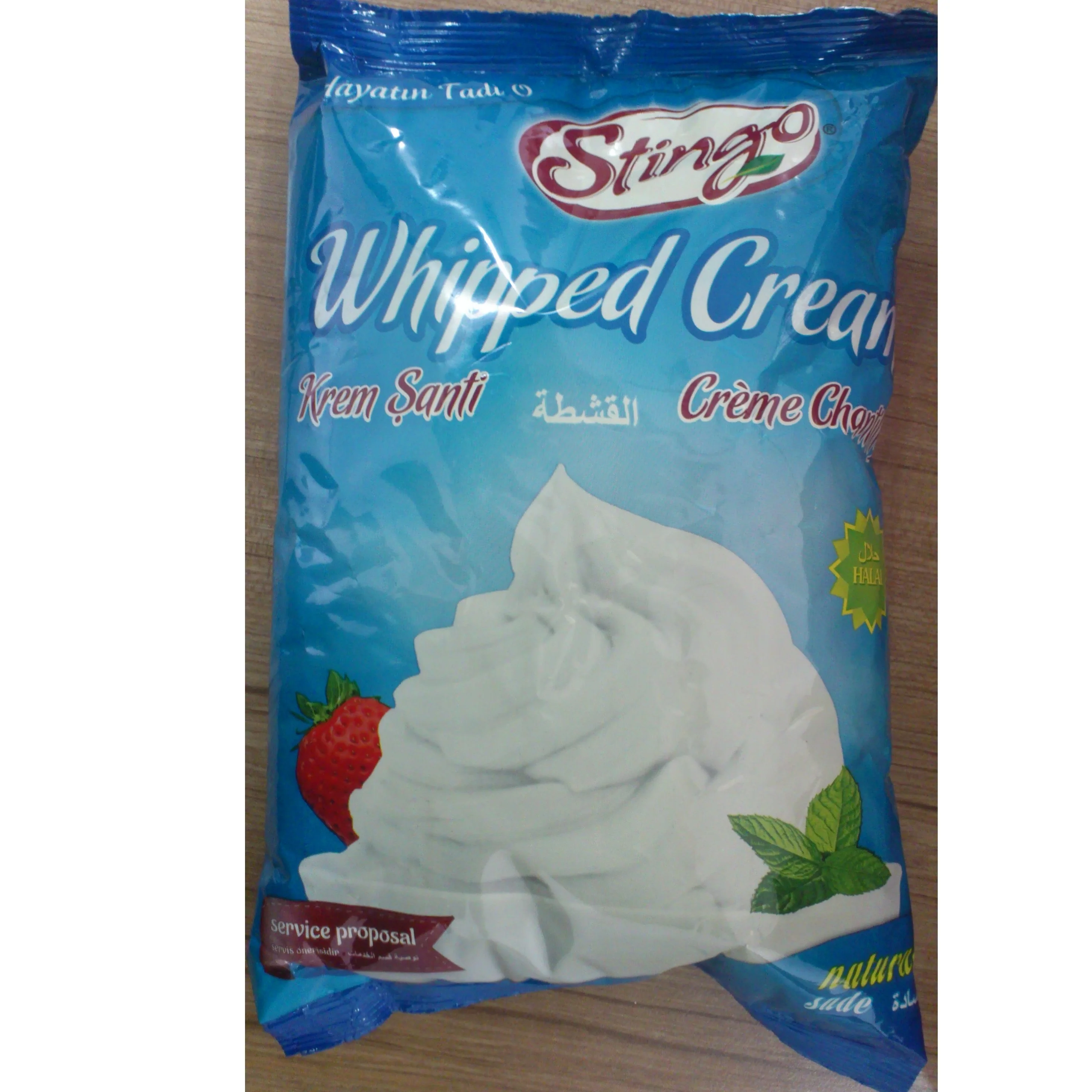 Взбитый крем, Топпинг-микс Шантильи