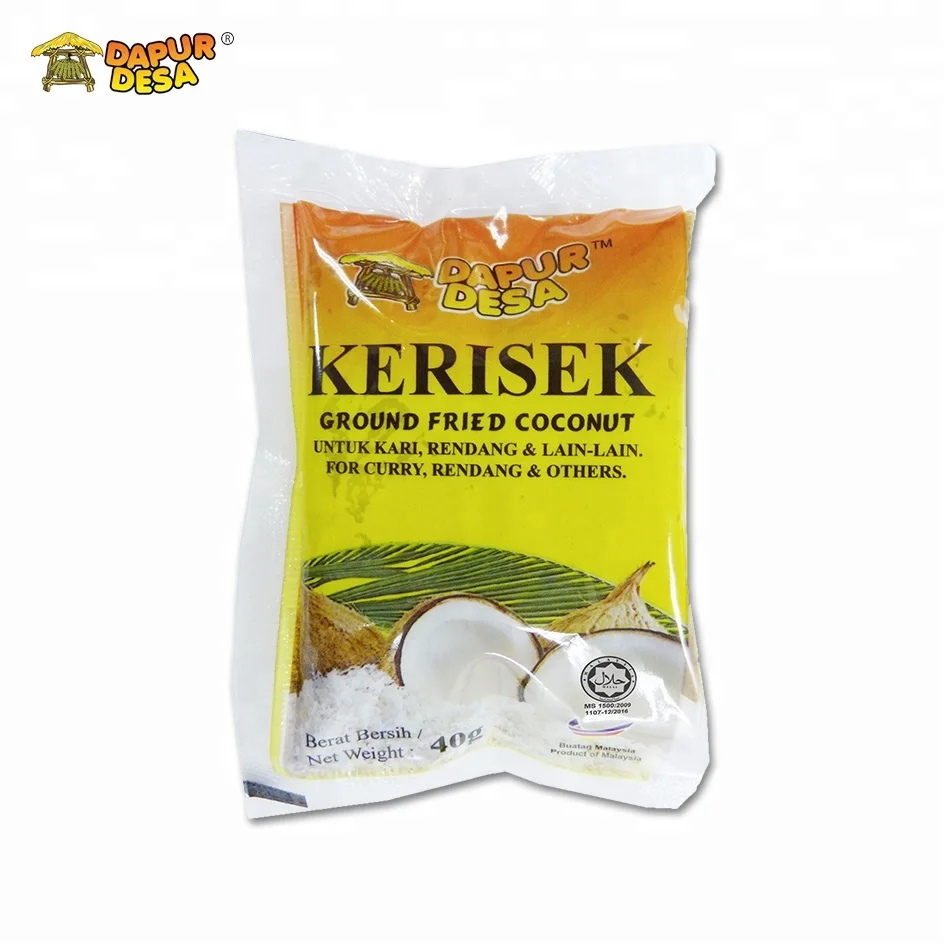 24pcs x 40g Dapur Desa Ground Fried Coconut Paste (Kerisek)