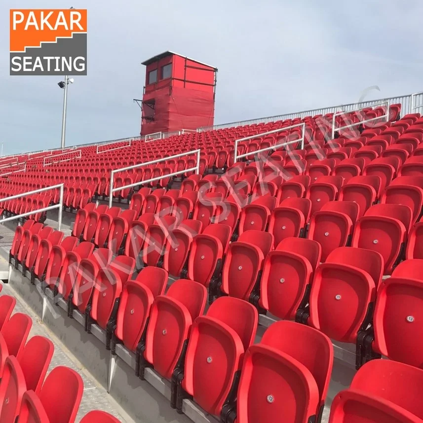 hot-galvanized structure scaffolding grandstand seating aluminum seating sports field elevated aluminum bleachers