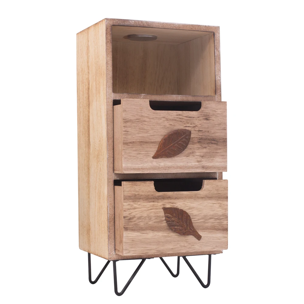 Hot Sell Wooden Desk Storage Decorative Cabinet With 3 Drawers