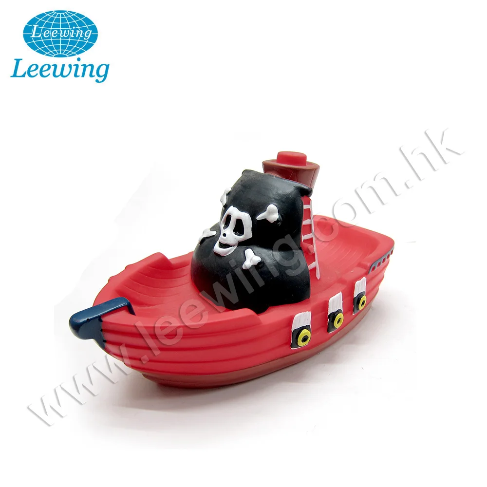 Small Plastic Boat Shape Coin Bank Ship Money Saving Box