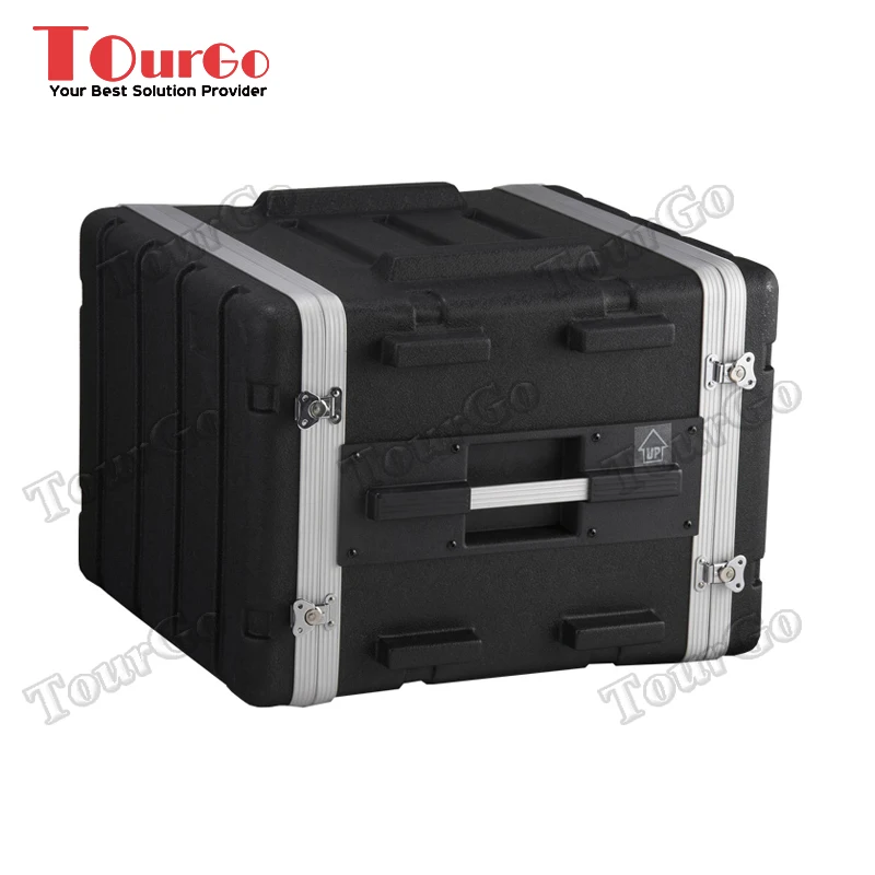 Tourgo Sounds Dj Equipment ABS 6U Hard Flight Case Amplifiers Box Pilot Case