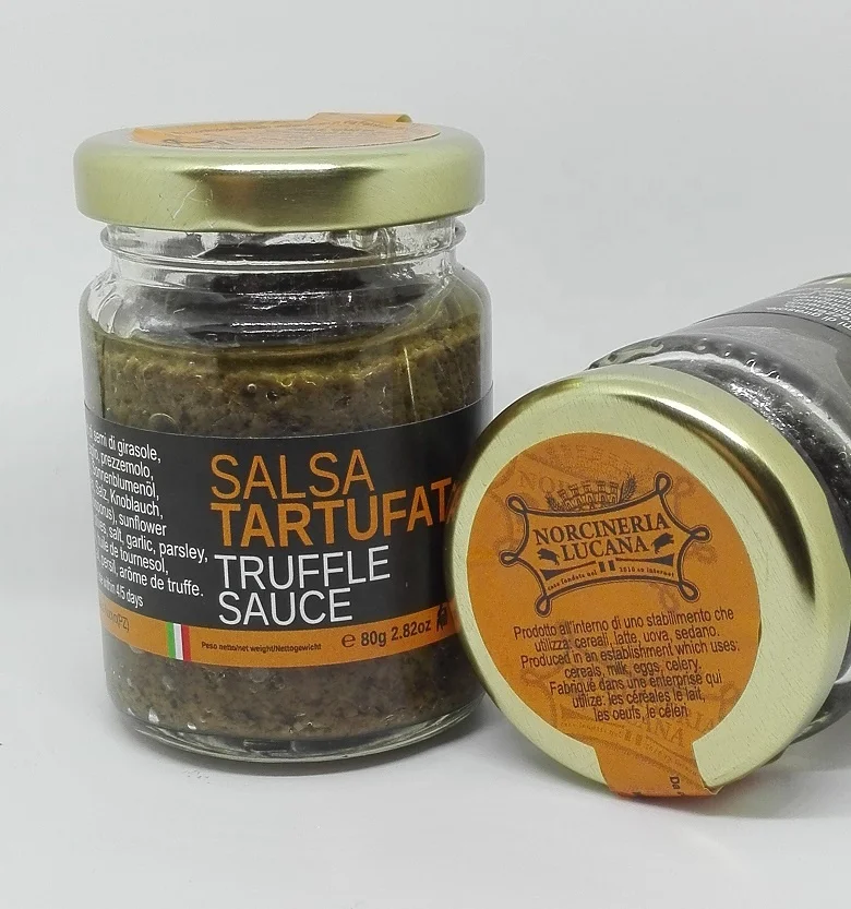 
Italian Black Truffle mushrooms Souce MADE IN ITALY original 
