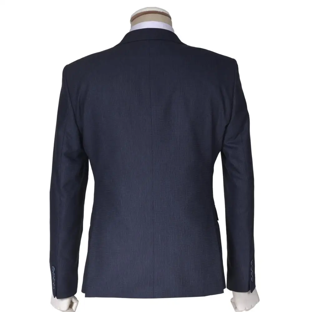 In-Stock Plaid Wedding Suits One Button 3 Pieces Jacket Pants Vest Mens Suits 2022 whosale