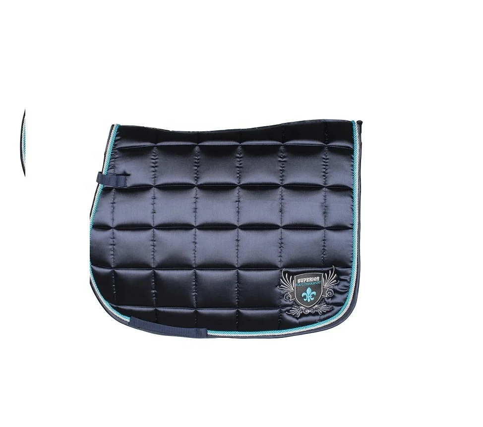 Темно-синее атласное седло для лошадей, седло для конного спорта, темно-синее атласное седло для лошадей, розовое атласное седло