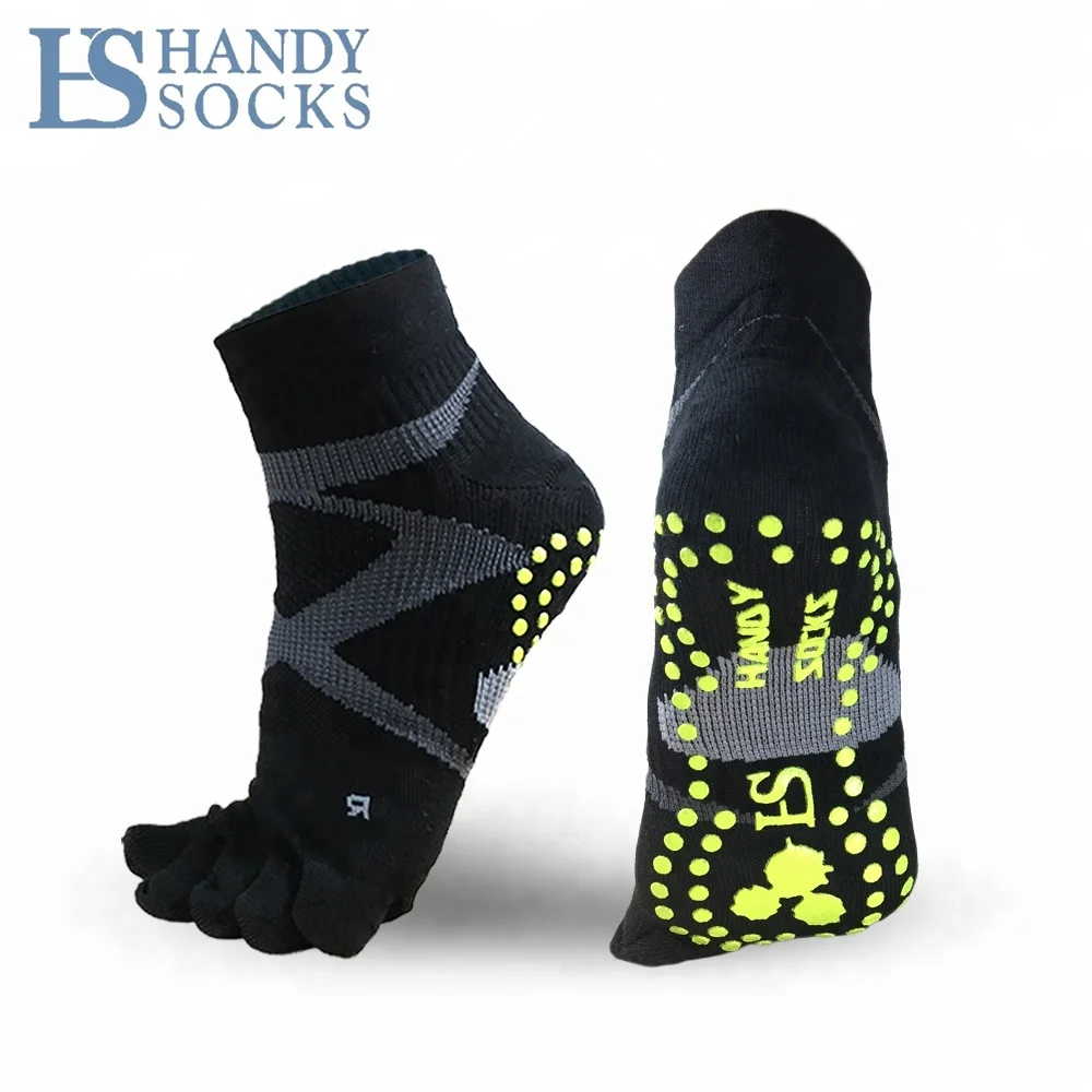 trampoline non slip dots cotton sport socks