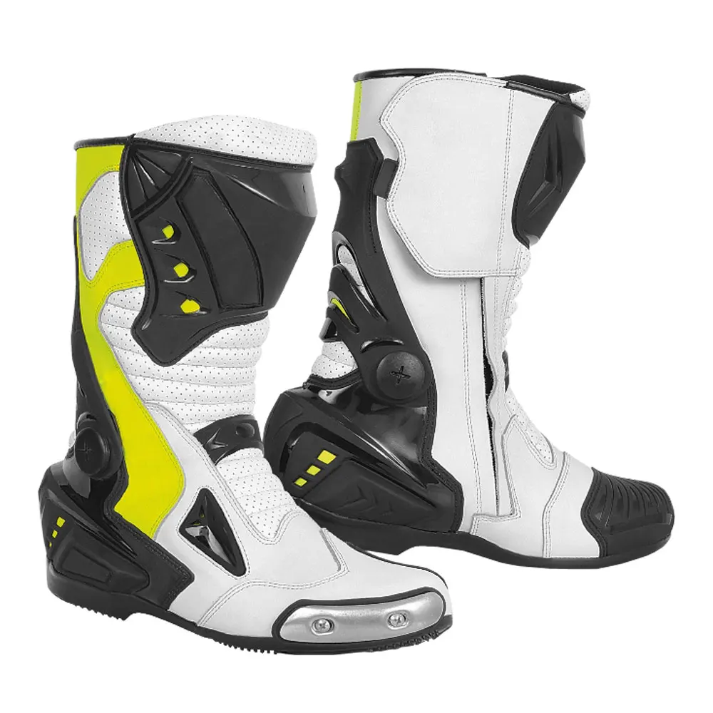 
 Лидер продаж, кожаные мужские кроссовки для мотогонок  