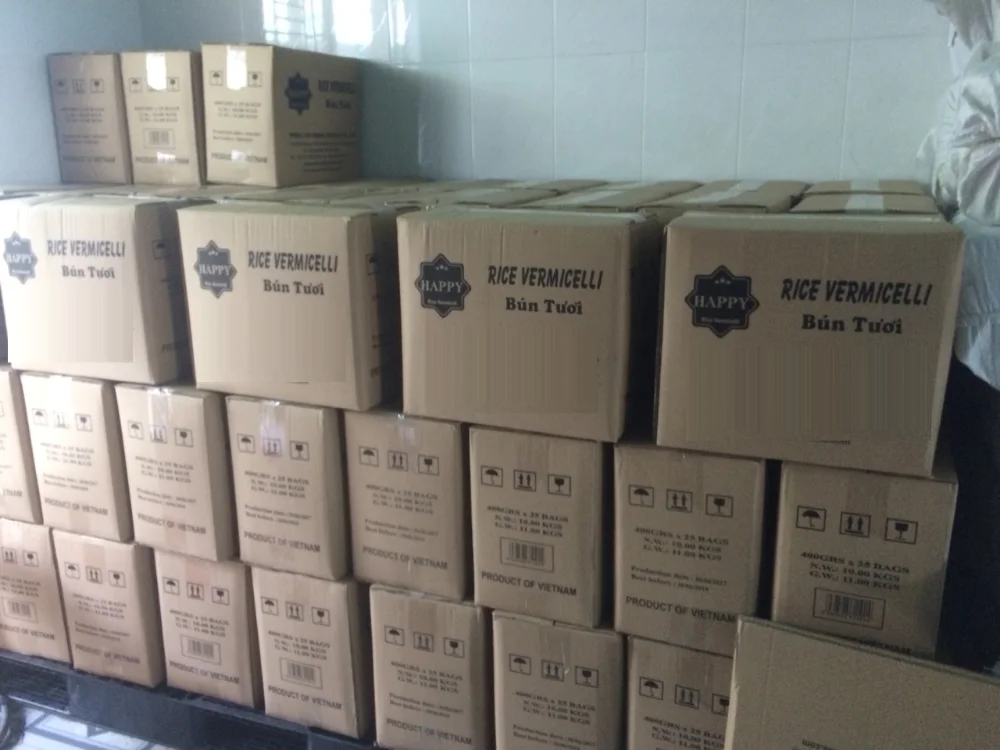 Очень разумная коричневая рисовая вермишель из Вьетнама