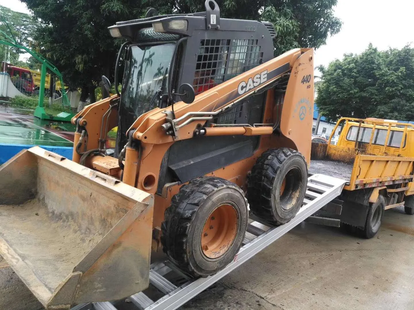 
heavy duty ramps for excavator 