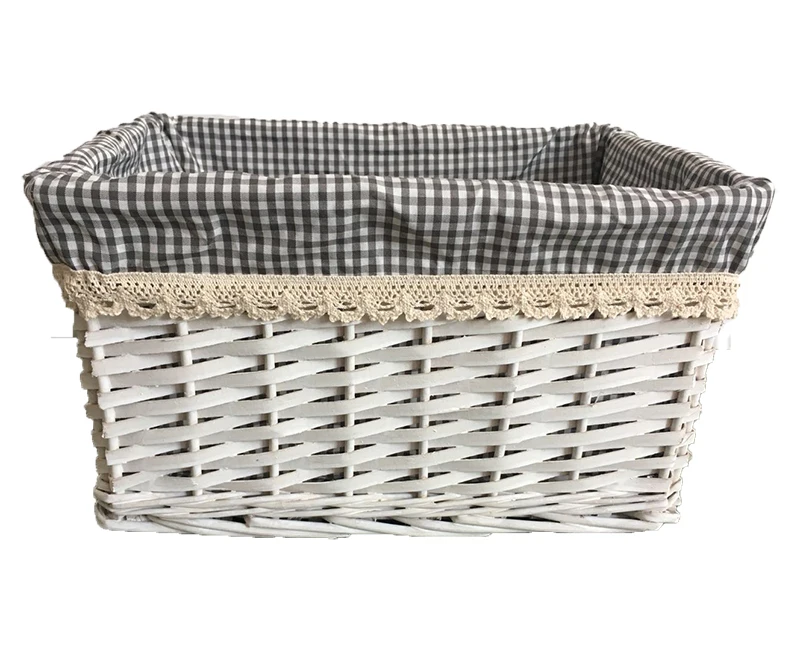 Willow Woven Basket Wholesale Storage Bread For Planting Flower Pot Plant