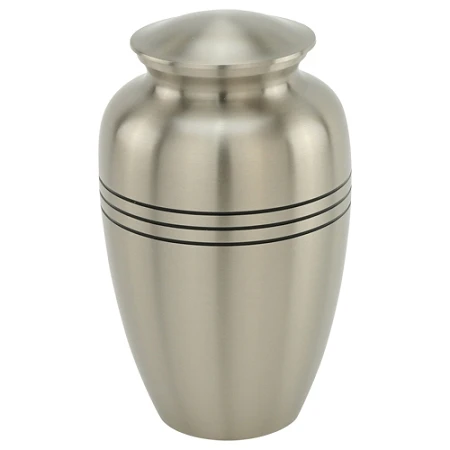 Ash black Dark grey  Metal Brass/Aluminum Adults Human Funeral Ashes Cremation urns American/European Style