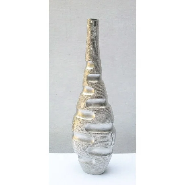 HIGH QUALITY LONG FLOWER VASE METAL VASE DECORATIVE VASE for HOME DECOR and WEDDING DECORATION in WHOLESALE