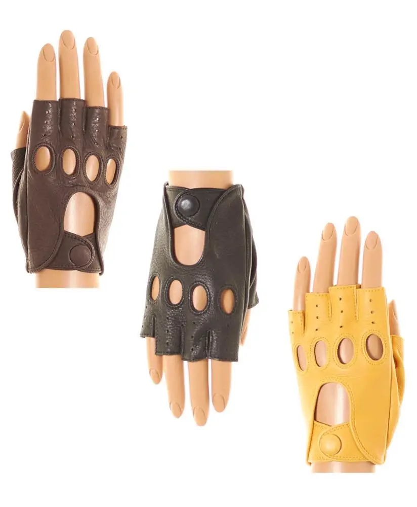 Leather Mens/ Women Car Bus Driving Gloves Classic Style fully customized wholesale