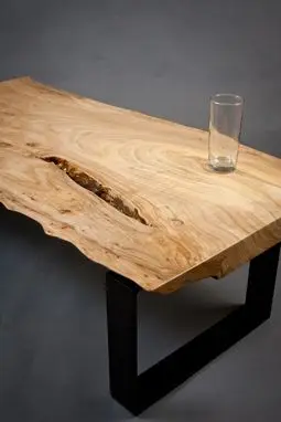 Indian Design Reclaimed Acacia Wood Coffee Table