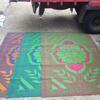 Пластиковый коврик 6x9 цветов