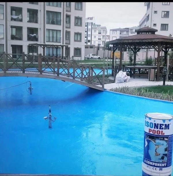ISONEM High Quality Swimming Pool Polyurethane Paint Premium for Pool PAINT 2 parts UV Resistant Durable
