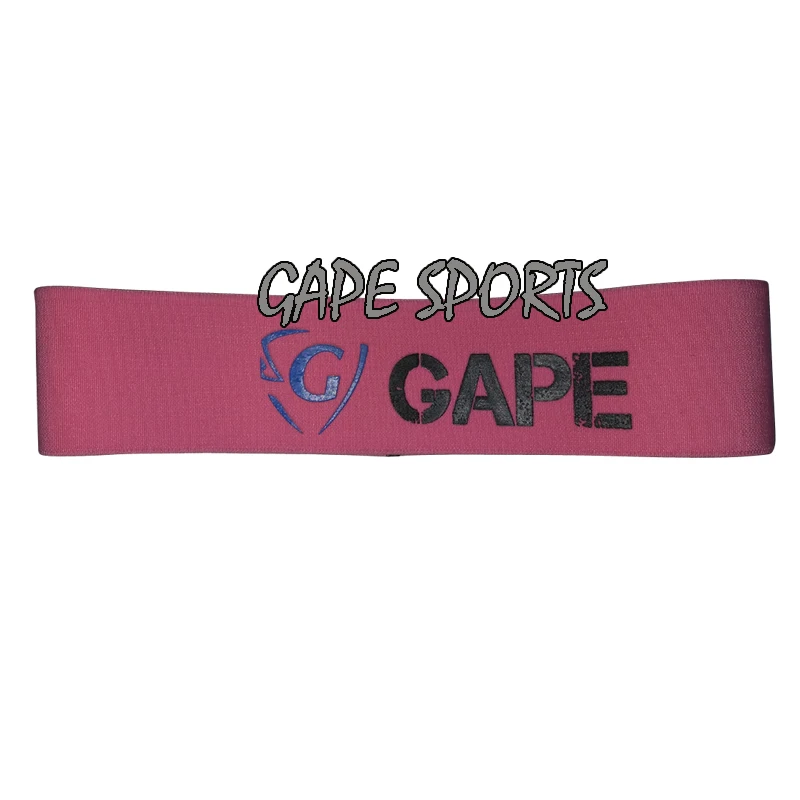 Wholesale Fabric Elastic Resistance Bands Women Leg and Hip Home Exercise bands Yoga Set Stretching Non-slip Hip Resistance Band