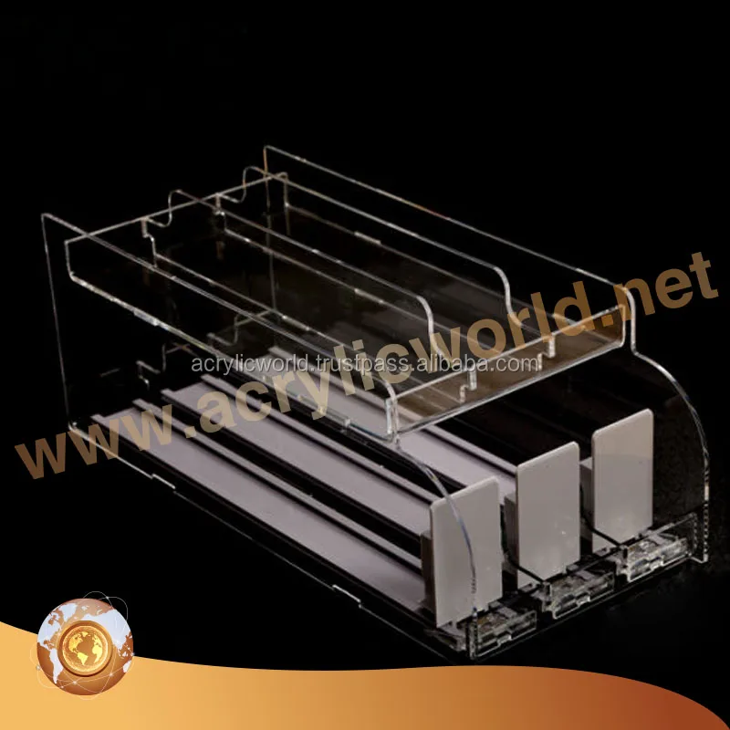 Customized plastic tobacco pusher and divider shelf management system factory supply