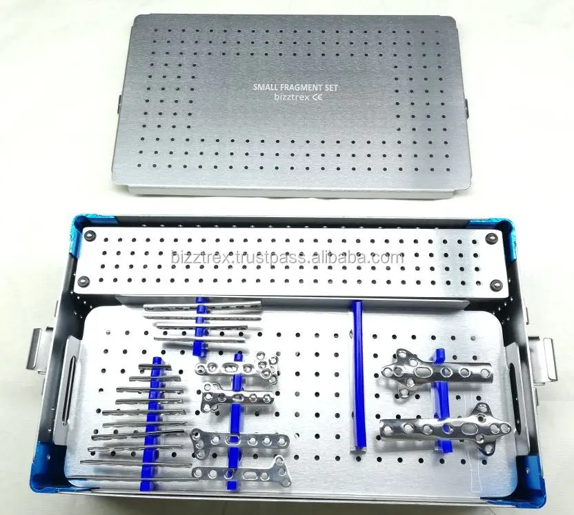 
 Высококачественные Ортопедические инструменты, набор мелких фрагментов с алюминиевой упаковкой  