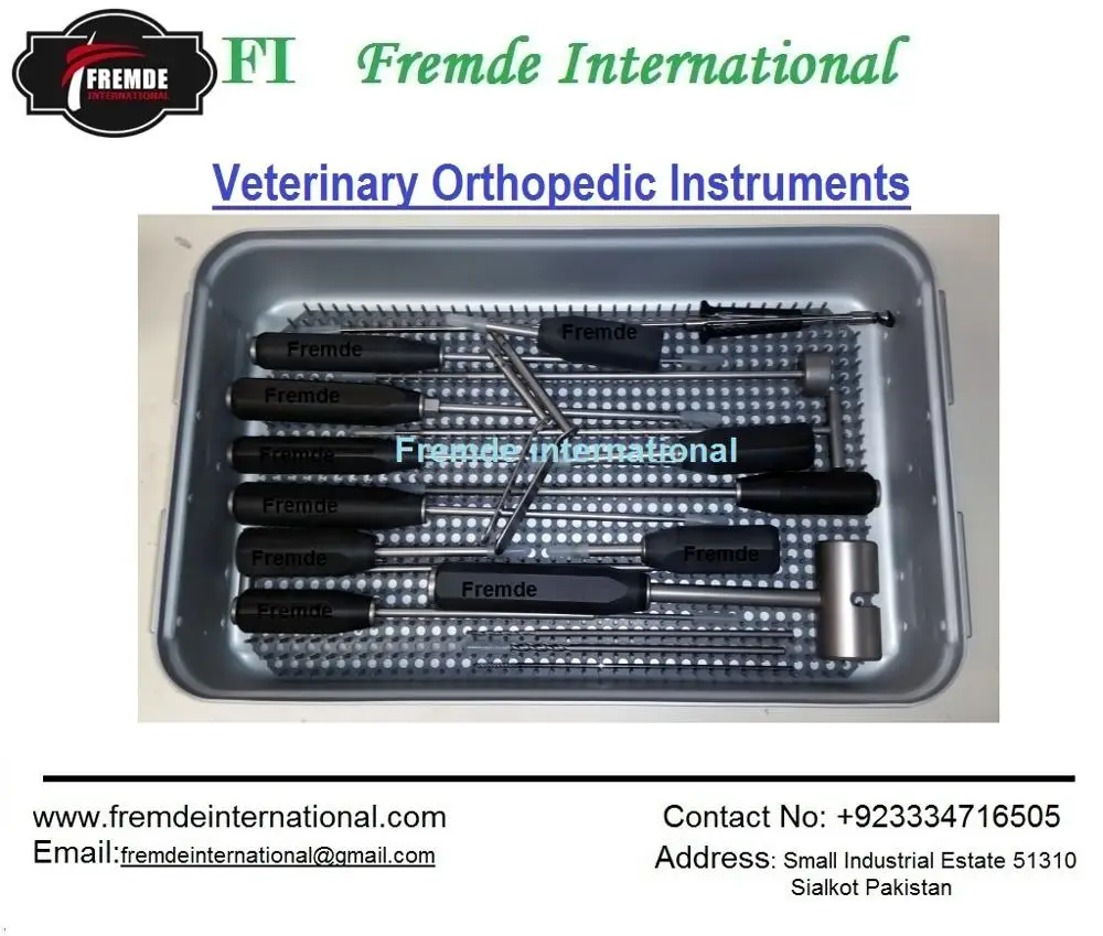 Veterinary instruments set  High Quality Stainless Steel CE & ISO Certified
