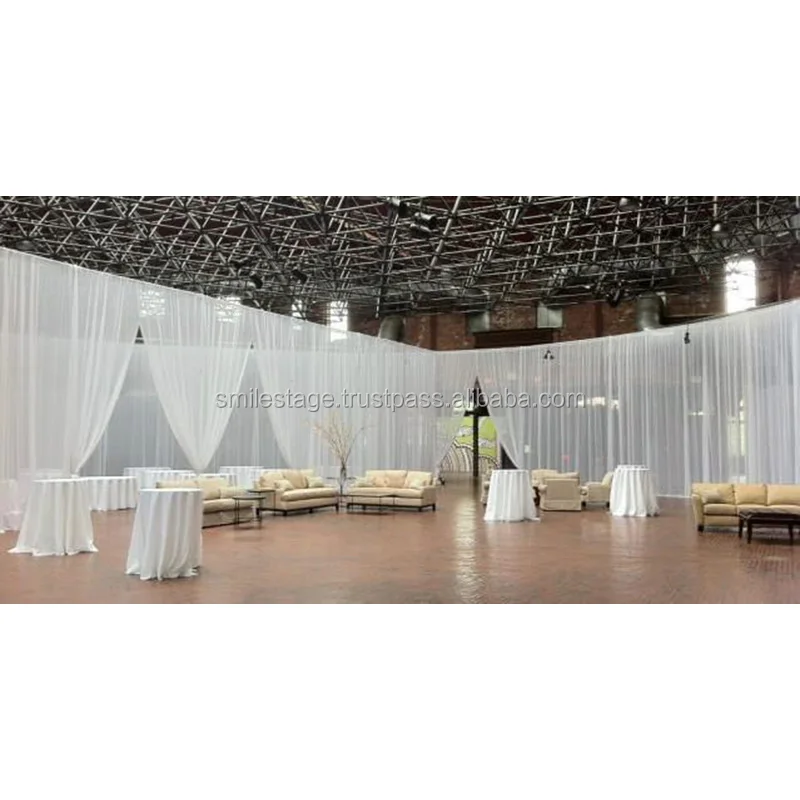 Потолочная драпировка для зданий, комплект свадебных украшений