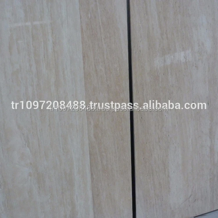 
Vein Cut Light Travertine tiles and slabs from Turkey 