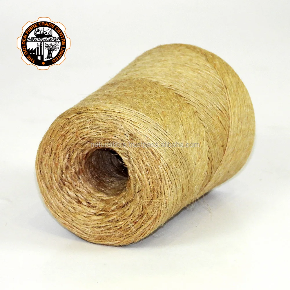 
Sacking Quality Eco-Friendly Carpet Making Hank Packed Jute Yarn from Bangladesh 