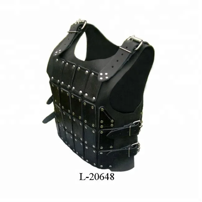 Medieval Leather Muscle Armor Jacket