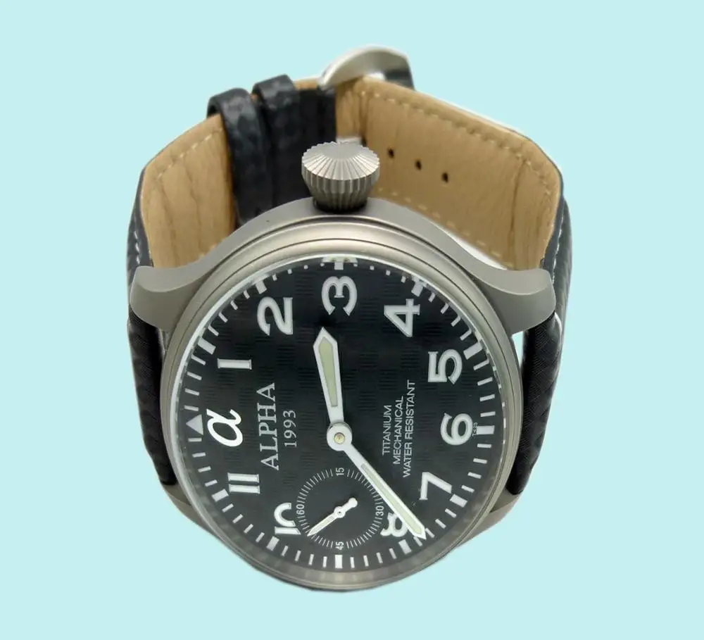 hand Winding pilot watch