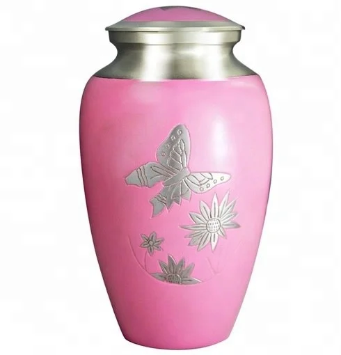Silver Gold Cremation Urn Set Memorial Urns