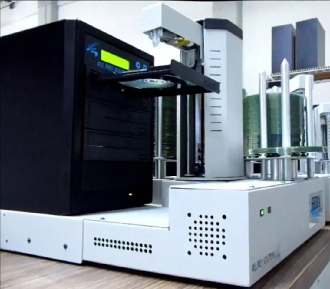 Hera 3 Automated Standalone Blu-Ray CD DVD Duplicator, 3 Drives w/ 500GB HDD, PC-Link software & 330 Disc Capacity